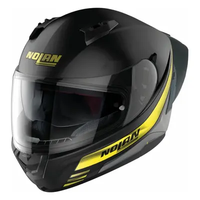 Nolan N60-6 Sport Outset Flat Black Yellow Helmet