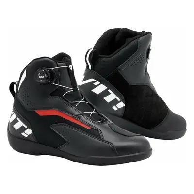 Rev'it! Jetspeed Pro Boa Black/Red Motorcycle Boots