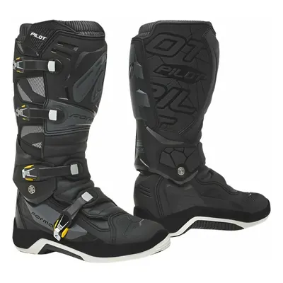 Forma Boots Pilot Black/Anthracite Motorcycle Boots