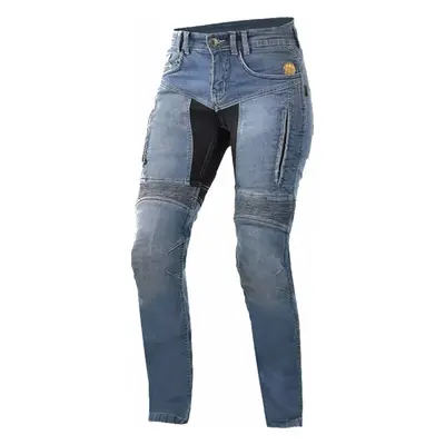 Trilobite Parado Slim Fit Ladies Level Blue Motorcycle Jeans