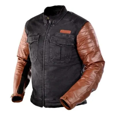 Trilobite Acid Scrambler Denim Jacket Brown Textile Jacket