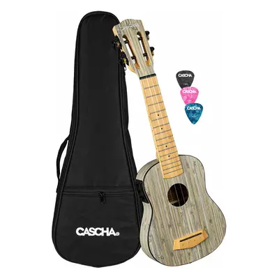 Cascha HH 2315E Bamboo Graphite Ukulele