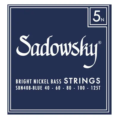 Sadowsky Blue Label SBN-40B Bassguitar strings