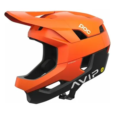 POC Otocon Race MIPS Fluorescent Orange AVIP/Uranium Black Matt Bike Helmet