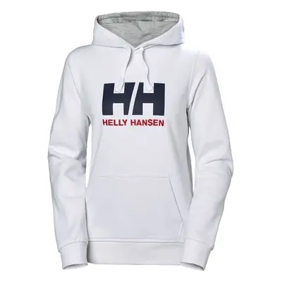 Helly Hansen Women's HH Logo Hoodie with Hood White