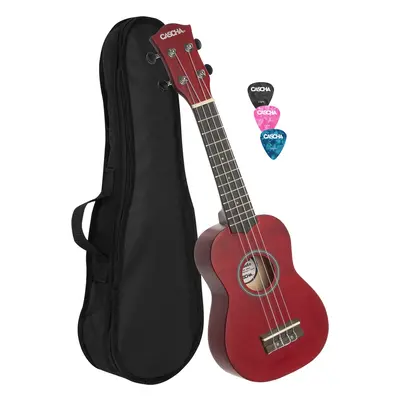 Cascha HH Red Ukulele