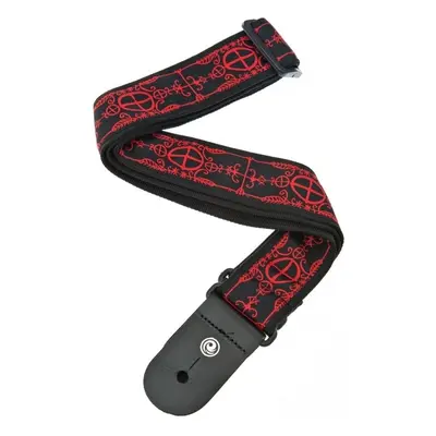 D'Addario Planet Waves A Textile guitar strap Voodoo