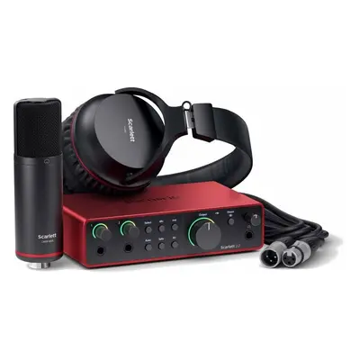 Focusrite Scarlett 2i2 Studio 4th Gen USB Audio Interface