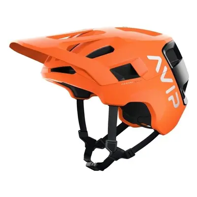 Cycling helmets and helmets: POC Kortal Race MIPS Fluorescent Orange AVIP/Uranium Black Matt Bike Helmet