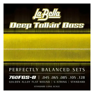 La Bella 760FGS-B Deep Talkin' Bass Standard Bassguitar strings