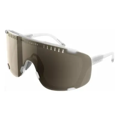 POC Devour Transparent Crystal/Clarity MTB Silver Mirror Cycling Glasses