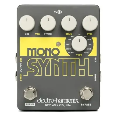 Electro Harmonix Mono Synth Guitar Effects Pedal