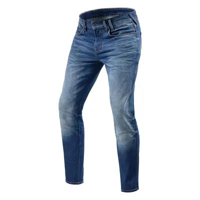 Rev'it! Jeans Carlin SK Medium Blue Motorcycle Jeans