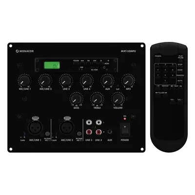 Monacor MXT-52MP3 Mixing Desk