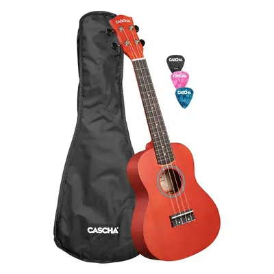 Cascha CUC102 Linden Red Ukulele