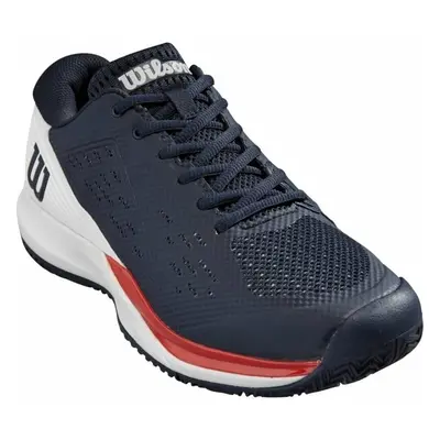 Wilson Rush Pro Ace Mens Tennis Shoe Navy Blaze/White/Red Men´s Tennis Shoes