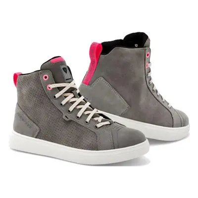 Rev'it! Arrow Ladies Light Grey/White Motorcycle Boots