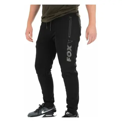 Fox Fishing Trousers Joggers Black/Camo Print