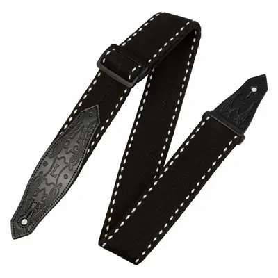 Levys MSSC80-BLK Textile guitar strap Black