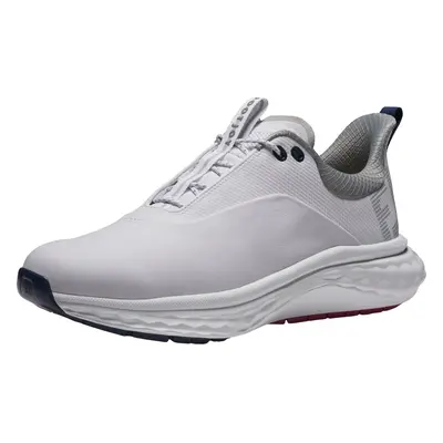 Footjoy Quantum White/Blue/Pink Men's golf shoes