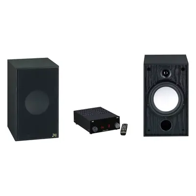 AQ Audio Set Tango Hi-Fi Bookshelf speaker Black pcs