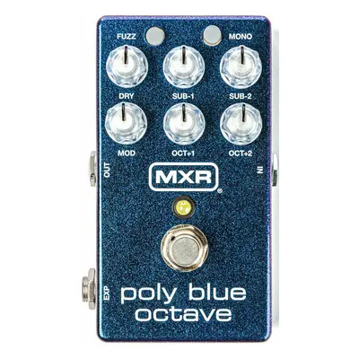 Dunlop MXR M306 Poly Blue Octave Guitar Effect