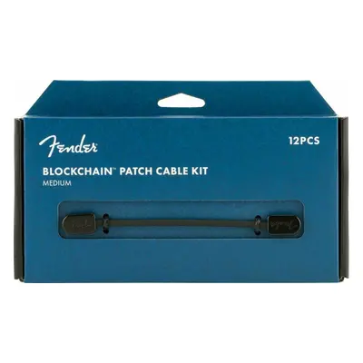 Fender Blockchain Patch Cable Kit MD Angled - Angled Patch Cable