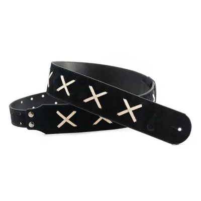 RightOnStraps Legend DG Guitar strap Black