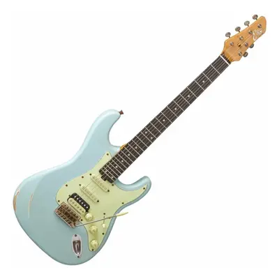 Eko guitars Aire Relic Daphne Blue Electric guitar