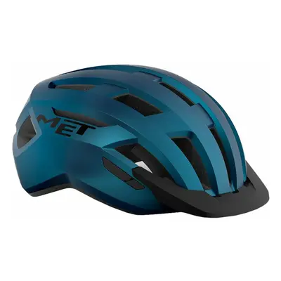 MET Allroad Blue Metallic/Matt Bike Helmet