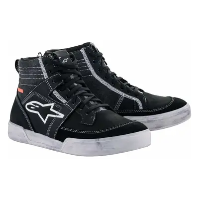 Alpinestars Ageless Riding Shoes Black/White/Cool Gray Motorcycle Boots (unavailable)