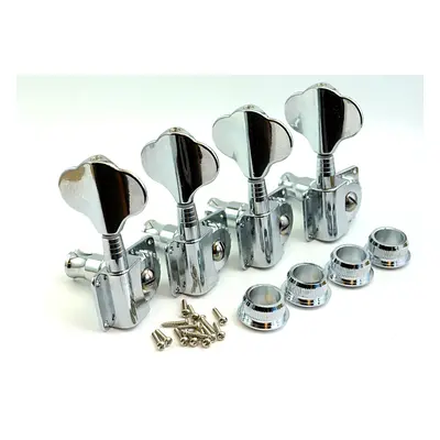 Partsland JBL55-R4 Chrome Tuning Machines for Bassguitars