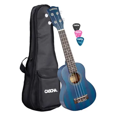 Cascha HH Premium Blue Soprano Ukulele