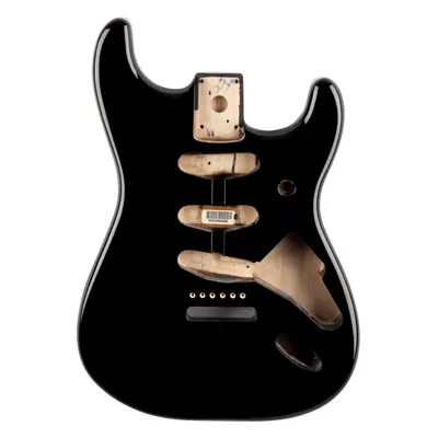 Fender Stratocaster Black Guitar Body