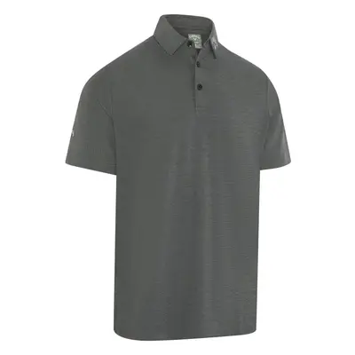 Callaway Classic Jacquard Mens Caviar Polo Shirt