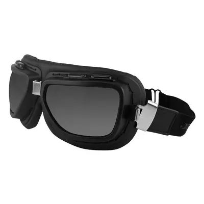 Bobster Pilot Adventure Matte Black/Smoke/Clear Motorcycle Glasses