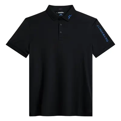 J.Lindeberg Tour Tech Slim Fit Mens Nautical Blue Polo Shirt