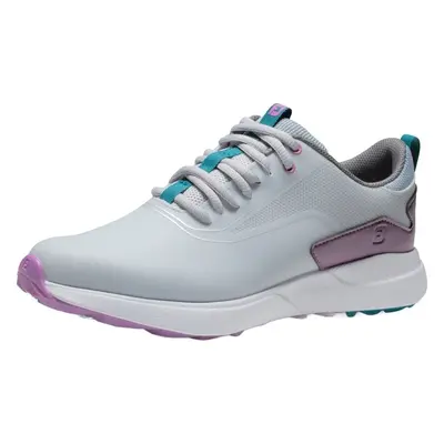 Footjoy Performa Grey/White/Purple Women's golf shoes