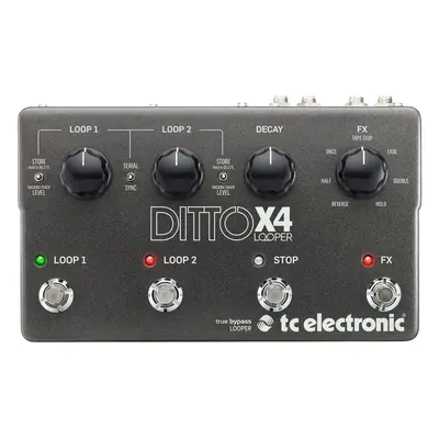 TC Electronic Ditto X4 Looper Guitar Effect