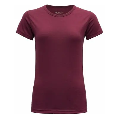 Devold Breeze Merino Woman Beetroot T-Shirt