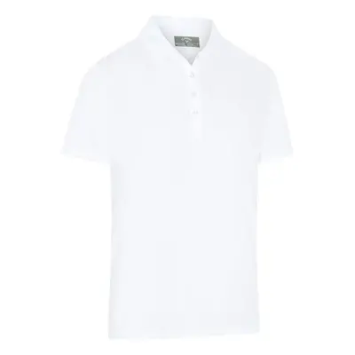 Callaway Tournament Womens Bright White Polo Shirt