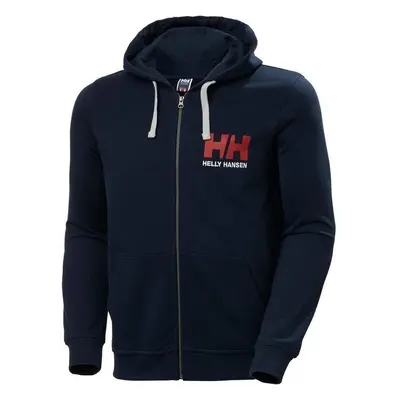 Helly Hansen Men's HH Logo Full Zip Hoodie with Hood Navy