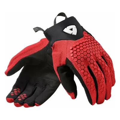 Rev'it! Massif Red Motorcycle Gloves