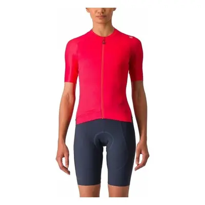 Castelli Espresso W Jersey Hibiscus/Dark Gray