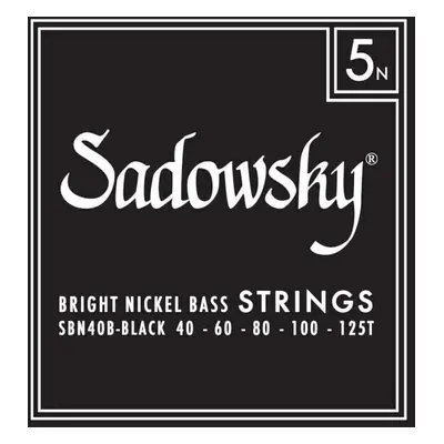 Sadowsky Black Label SBN-40B Bassguitar strings