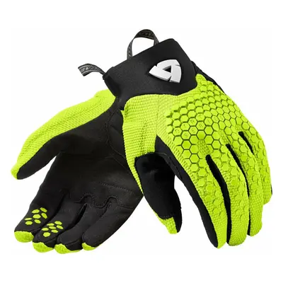 Rev'it! Massif Neon Yellow Motorcycle Gloves