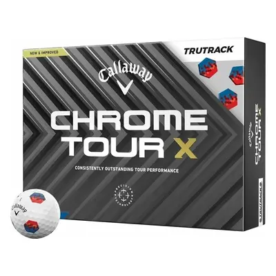 Callaway Chrome Tour X White TruTrack Golf Balls