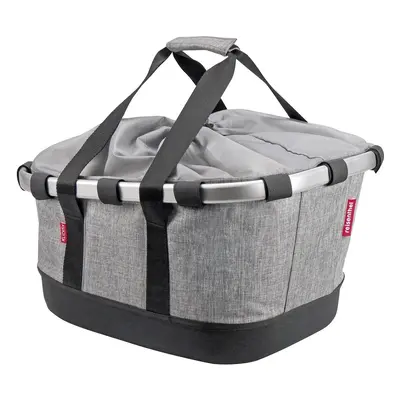 KLICKfix Bikebasket GT Rack Bag Twist Silver L