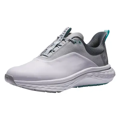 Footjoy Quantum White/White/Grey Men's golf shoes