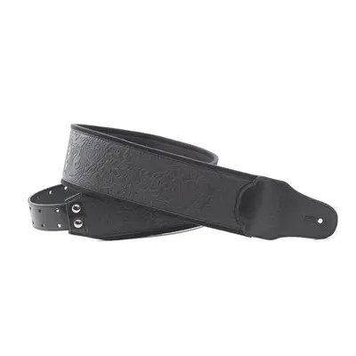 RightOnStraps Bassman Guitar strap B-Sandokan Black